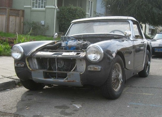 Illustration for article titled 1967 Austin-Healey Sprite Down On The Alameda Street